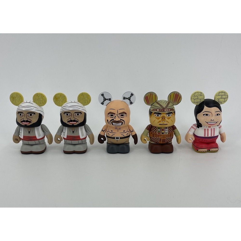 Disney Vinylmation Indiana Jones Series 1 Vinyl Figures Lot -‎ 6 Figures